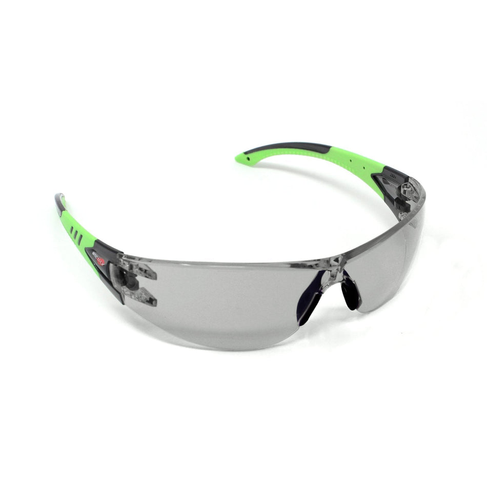 Optic Max 130 Series - Rubber Temple Gray Lens Glasses