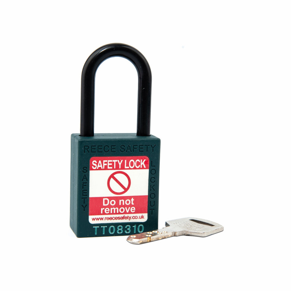 Teal REECE Non-Conductive Safety Padlock KA