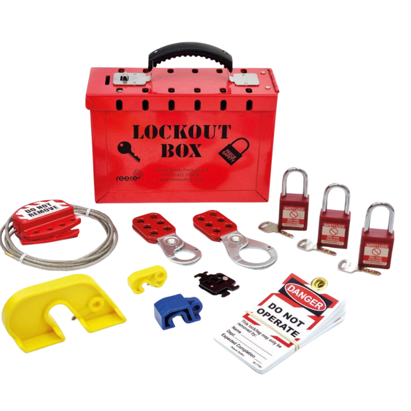 REECE Nylon Padlocks Lockout Kit