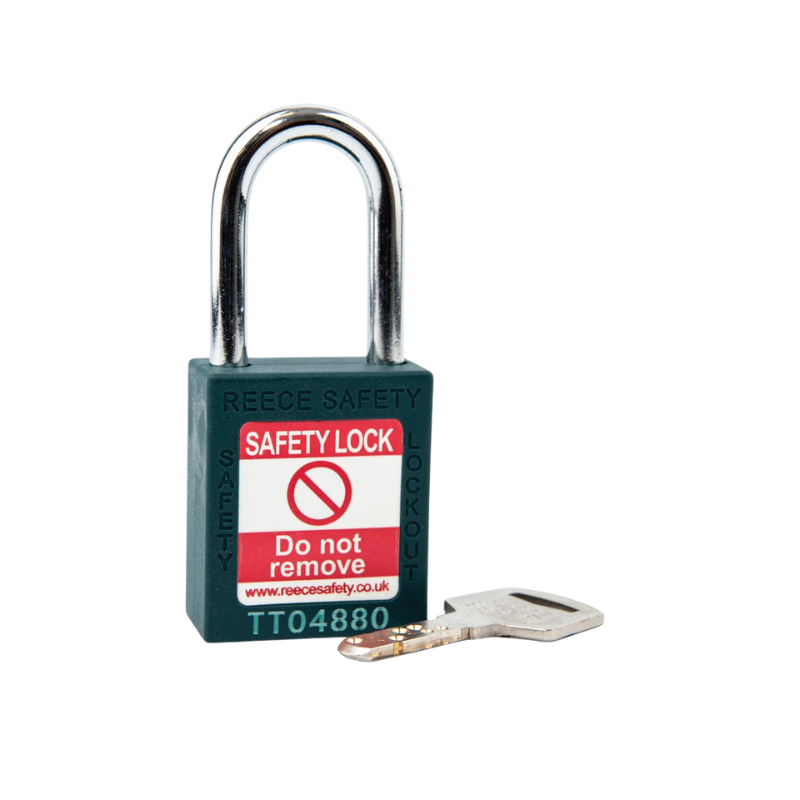 Teal REECE Nylon Safety Padlock KA SET