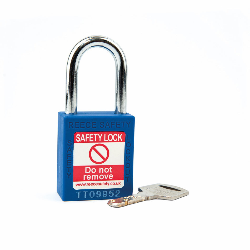 Blue REECE Nylon Safety Padlock KTD