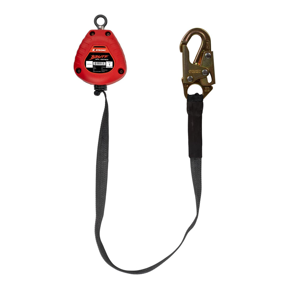 9 ft. SRL with Hi- Abrasion Resistant Webbing, Forged Snap Hook and Dorsal Connector (ANSI)