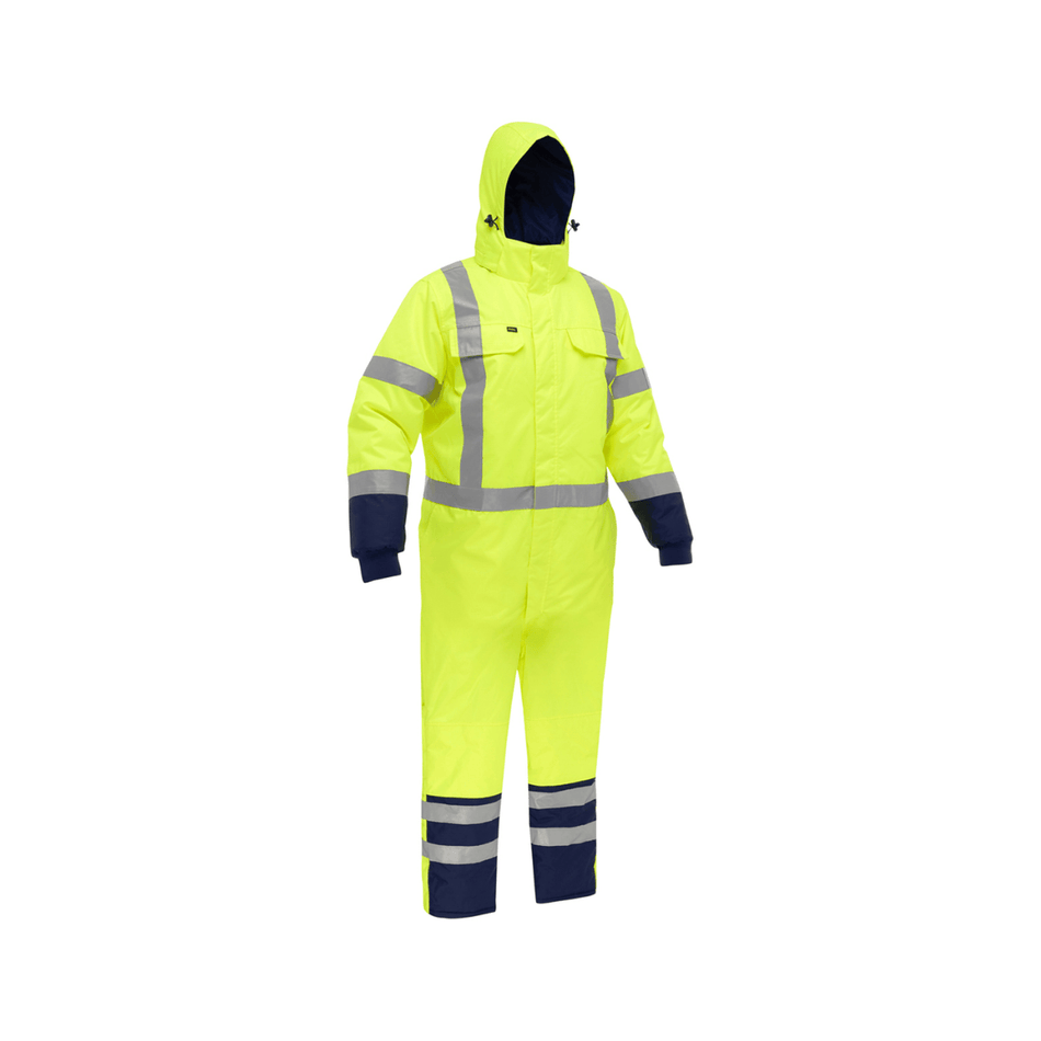 Cold Storage Coveralls – Extreme Cold Insulated Workwear with Hi-Vis Protection