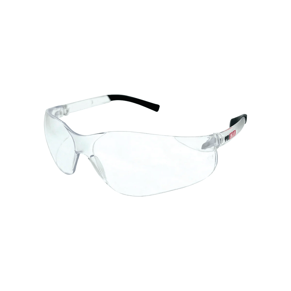 Clear Wrap-Around Safety Glasses (Anti-Fog Option)