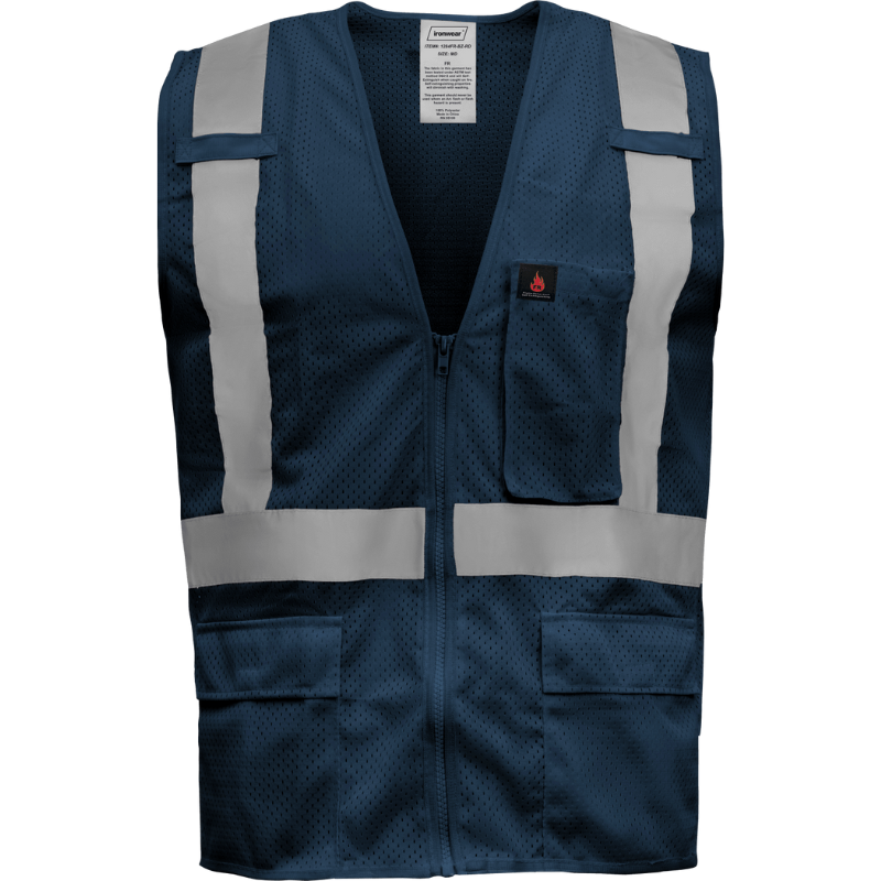 Navy Blue Flame Retardant Vest